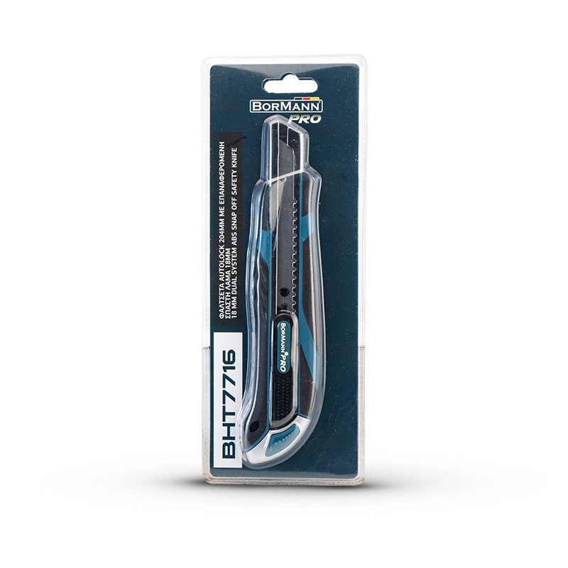 Bormann cutter sicurezza 204 mm lama 18 mm