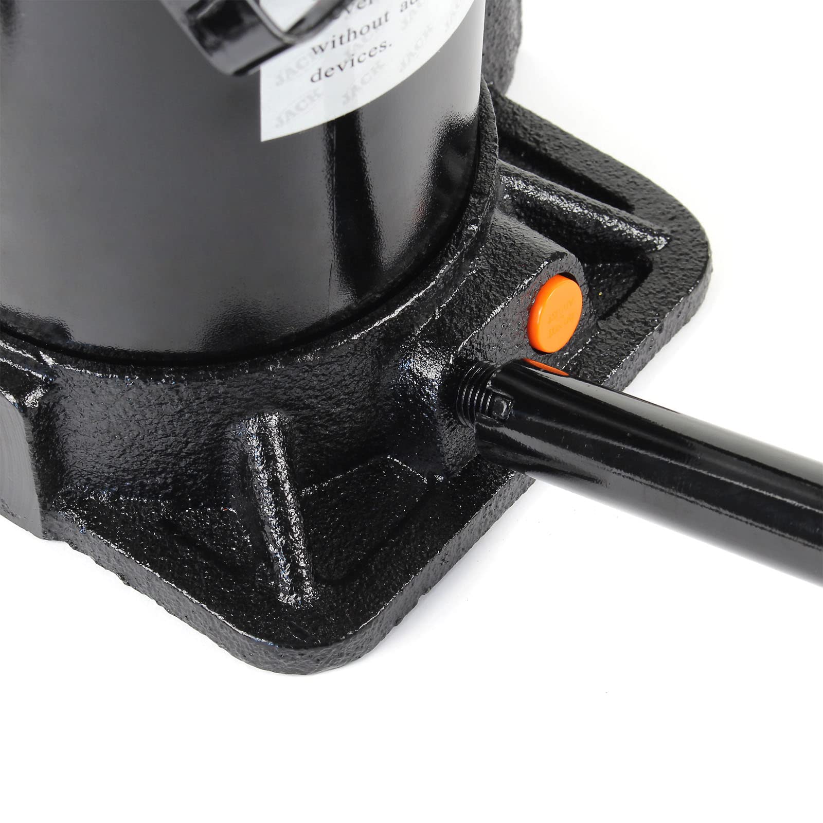 Wiltec cric a bottiglia idraulico 20 t 244-449 mm abbassamento lento
