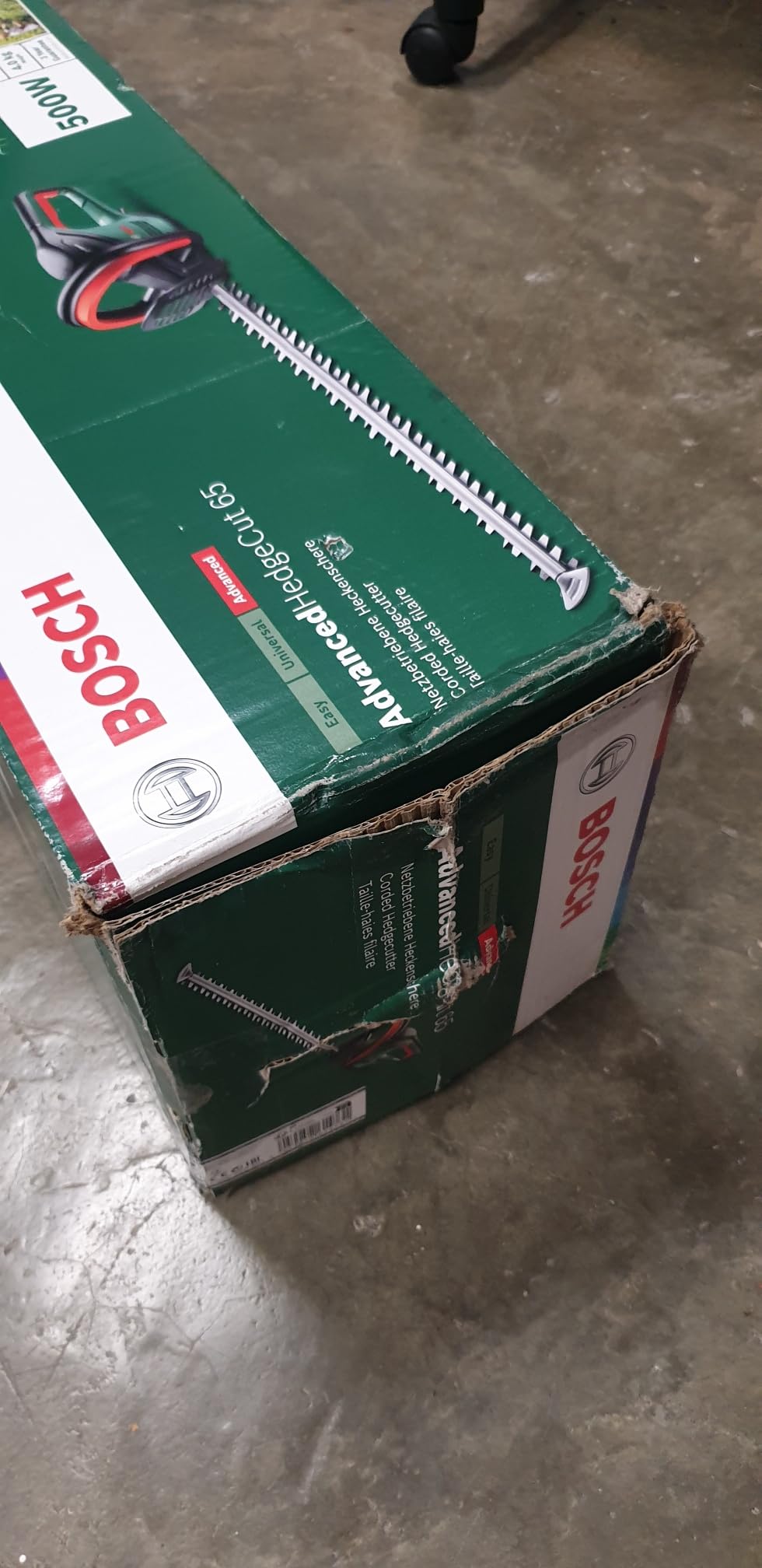 Bosch AdvancedHedgeCut 65 tagliasiepi elettrico 500W lama 65 cm