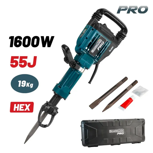 Bormann Pro BDH4900 Martello Demolitore 1600W 55J