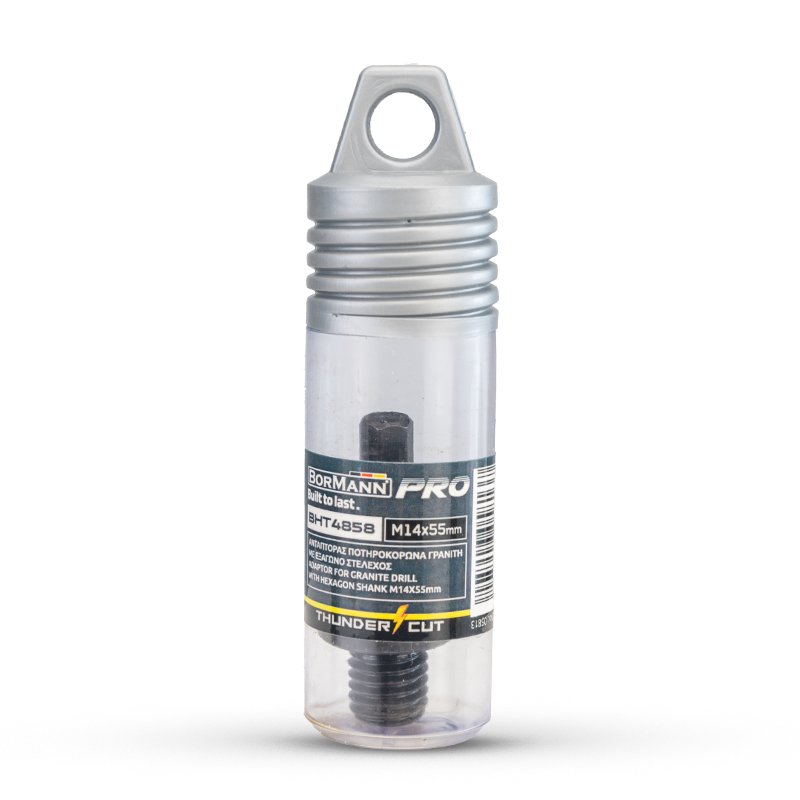 Bormann Adattatore M14x55mm per Foretti Diamantati Esagonale