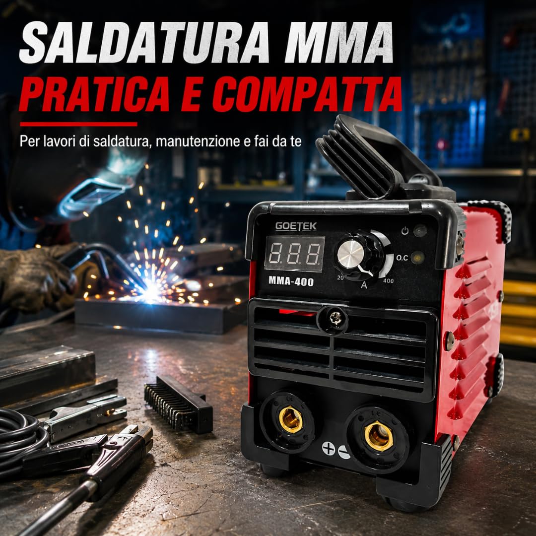 De Rosa Shop saldatrice inverter 400A MMA Lift TIG