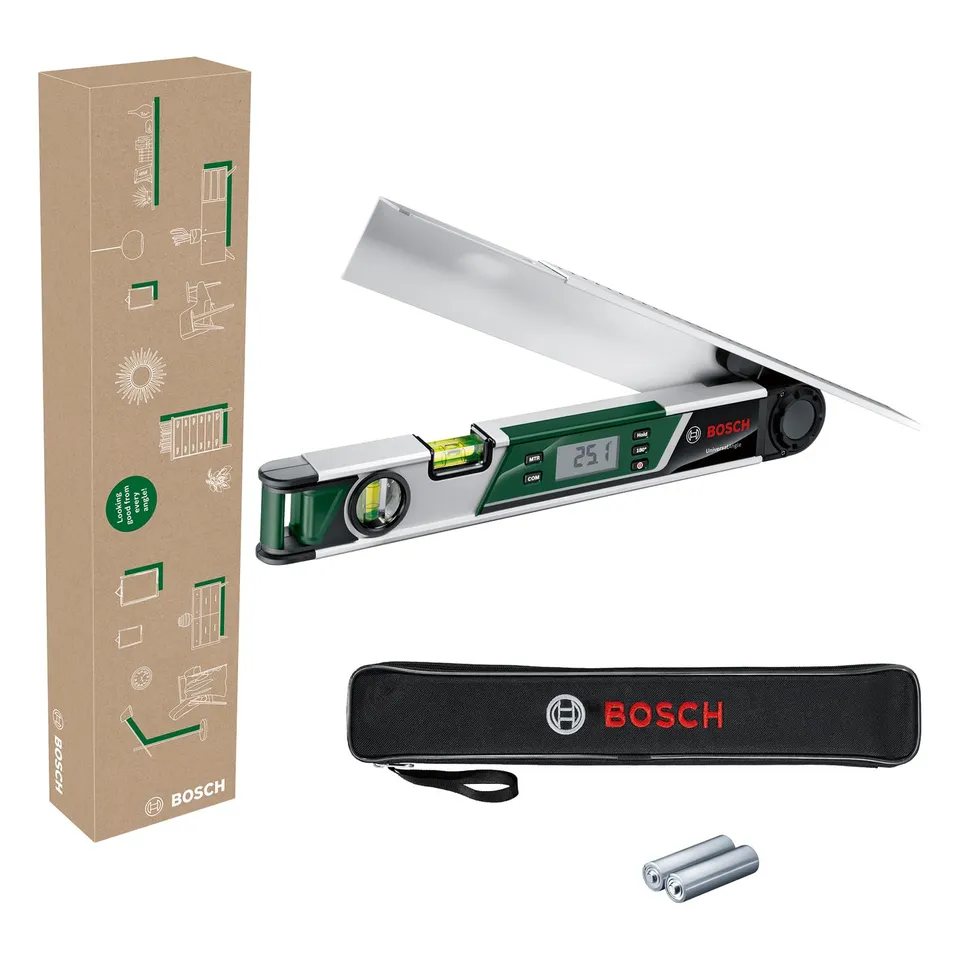 Bosch UniversalAngle Goniometro Digitale 0-220° 0,2°