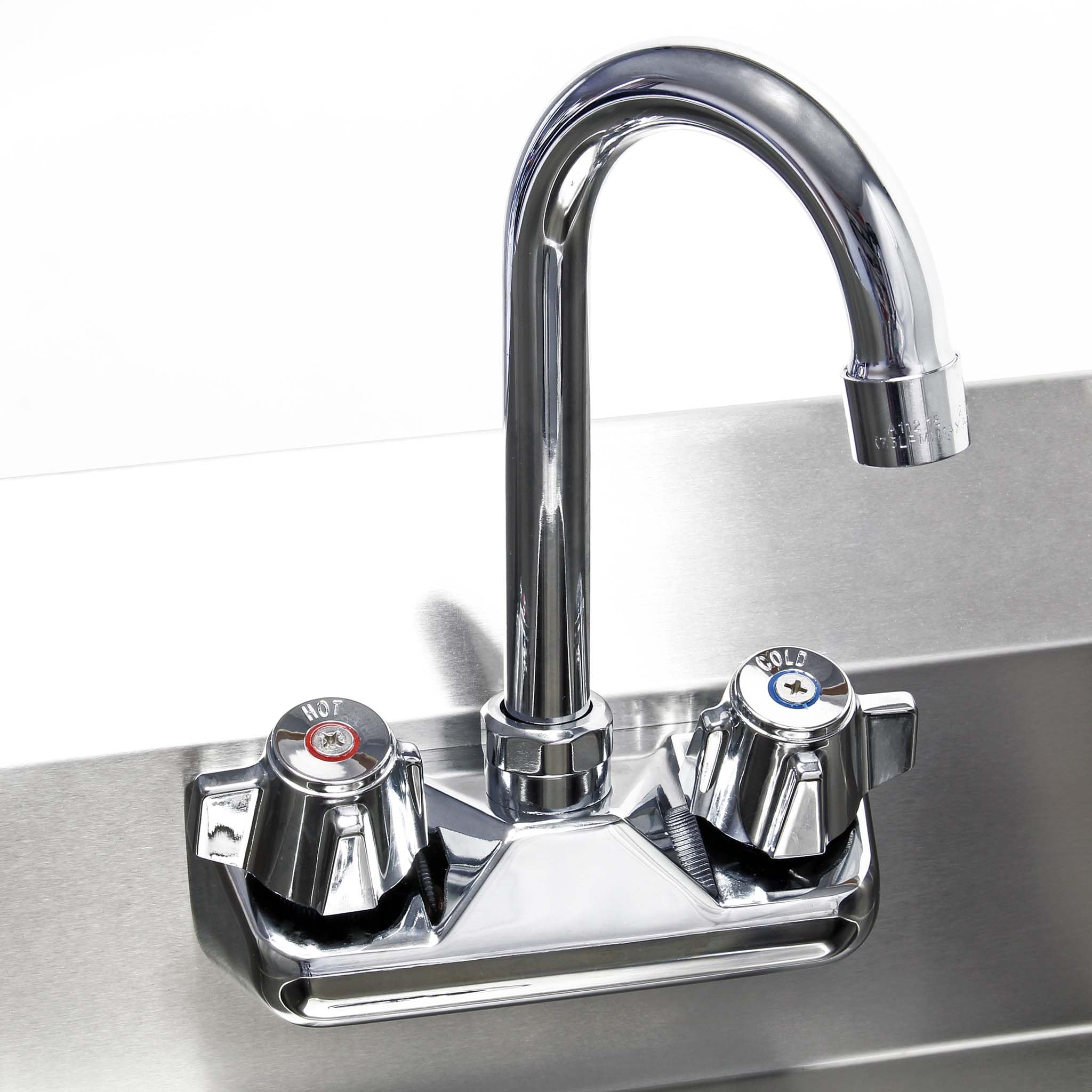 Wiltec XPOtool Lavello Inox Quadrato con Paraspruzzi 3 Lati