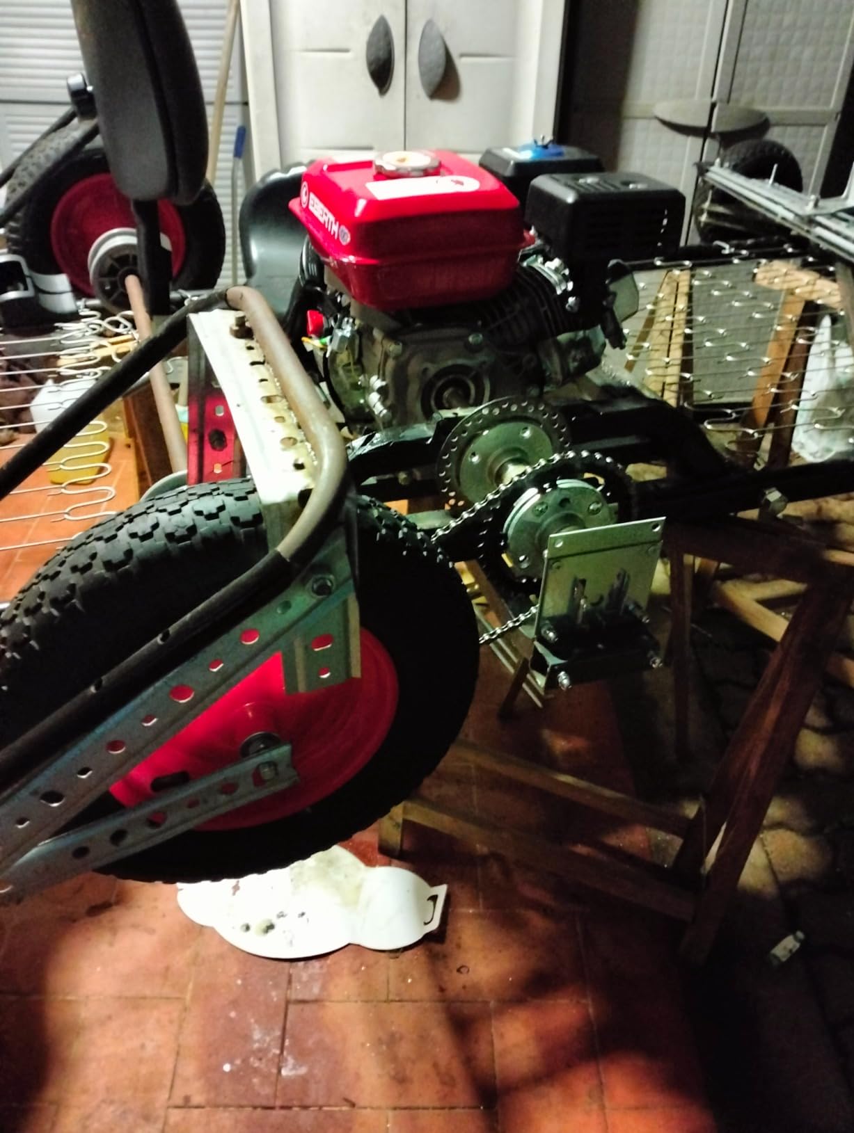Eberth 6,5CV motore scoppio benzina 196cc albero 20mm