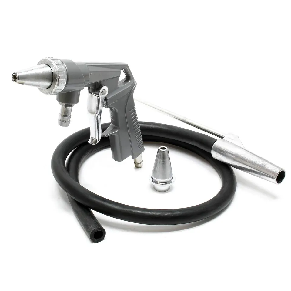 Wiltec Pistola sabbiatrice 6,3 bar con ugello e tubo