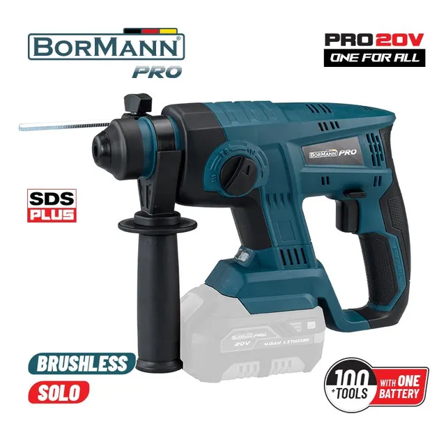Bormann Pro Martello Perforatore Batteria 20V SDS-Plus