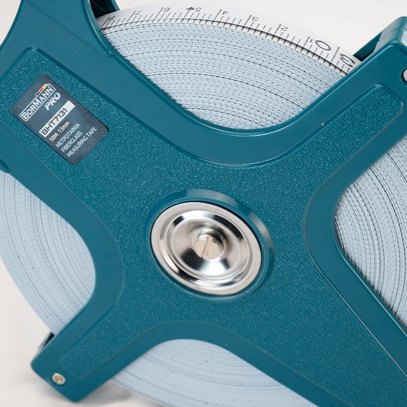 Bormann rotella metrica fibra vetro 50 m x 13 mm