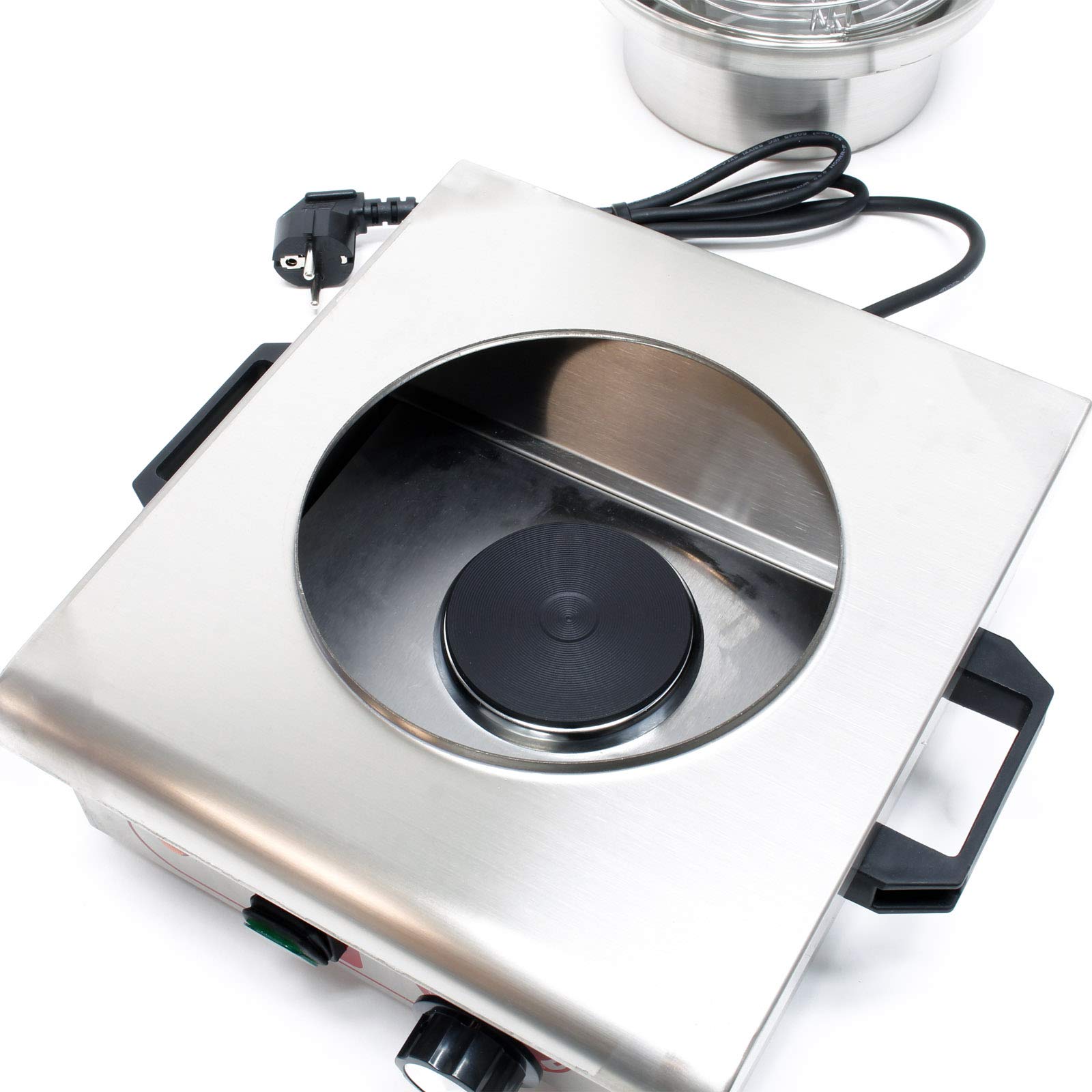 Wiltec Macchina cuoci wurstel vapore 450W hot dog