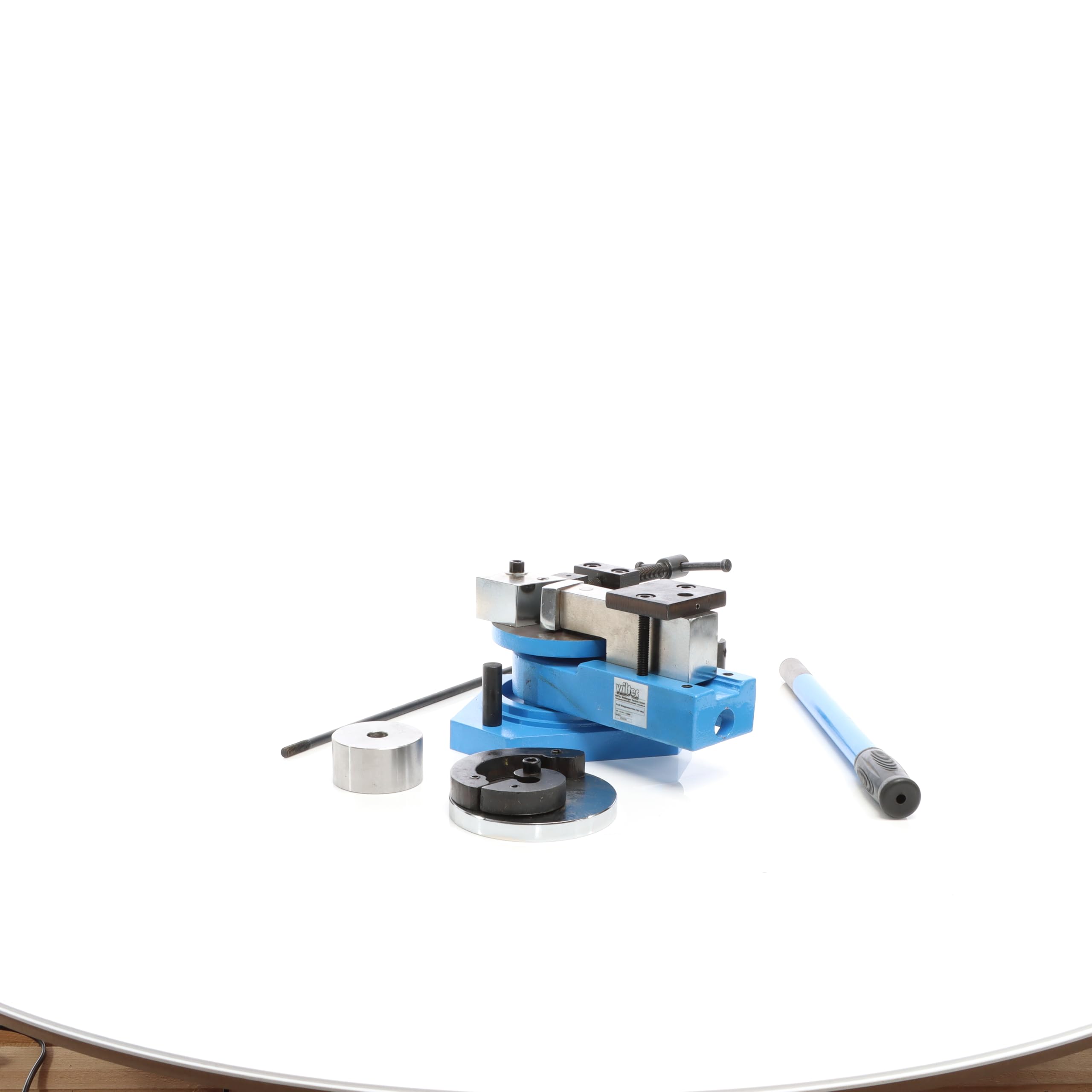 Wiltec Curvatrice manuale 360° 510x330x230mm argentata