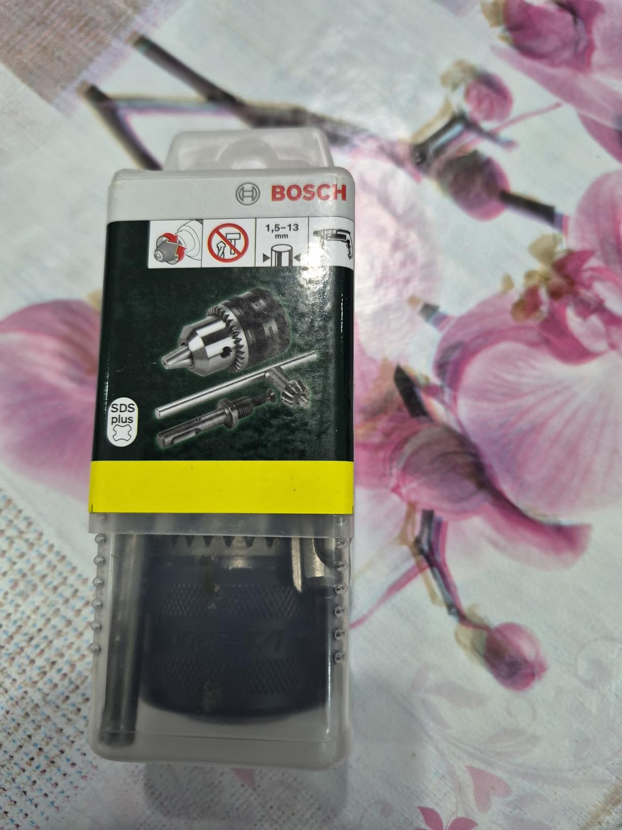 Bosch Raccordo SDS Plus Mandrino 1,5-13 mm con Funzione