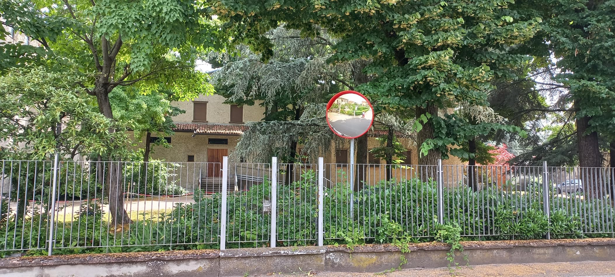 Wiltec Specchio Parabolico Traffico 80 cm da Esterno