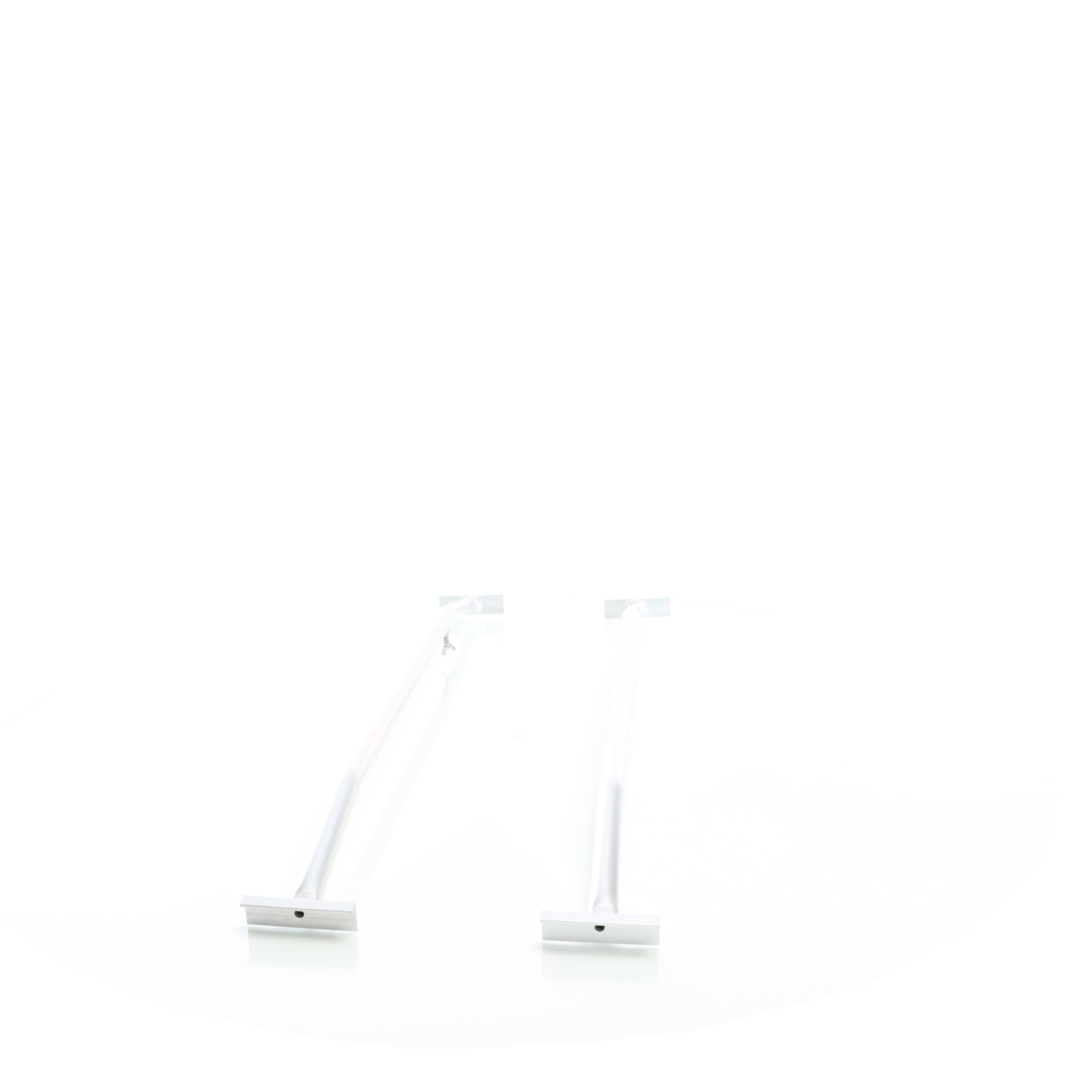 Wiltec Staffe Telo Rimorchio 2pz 100-145cm Alluminio