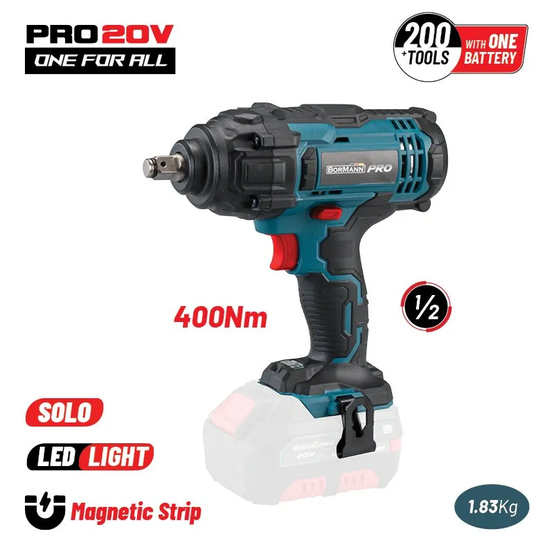 Bormann Pro Avvitatore a Impulsi 20V Solo ad alta coppia