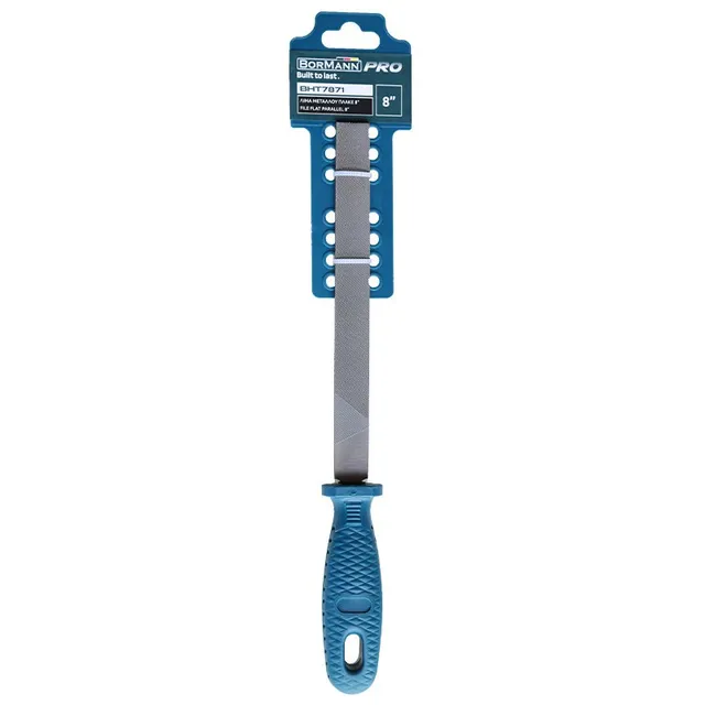 Bormann Lima Piatta Parallela 8" in Acciaio