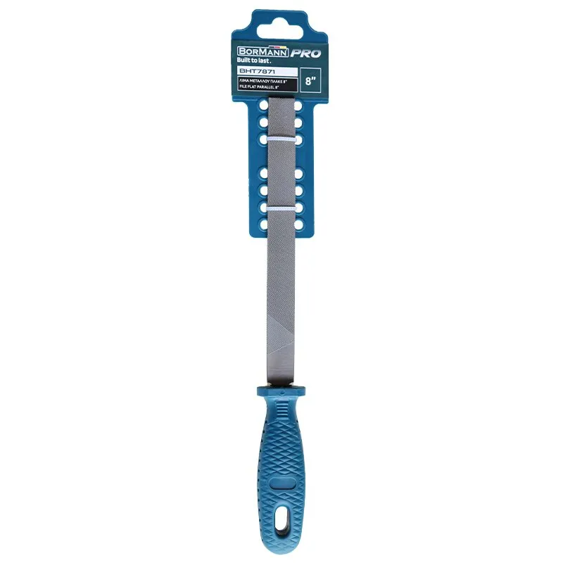 Bormann Lima Piatta Parallela 8" in Acciaio
