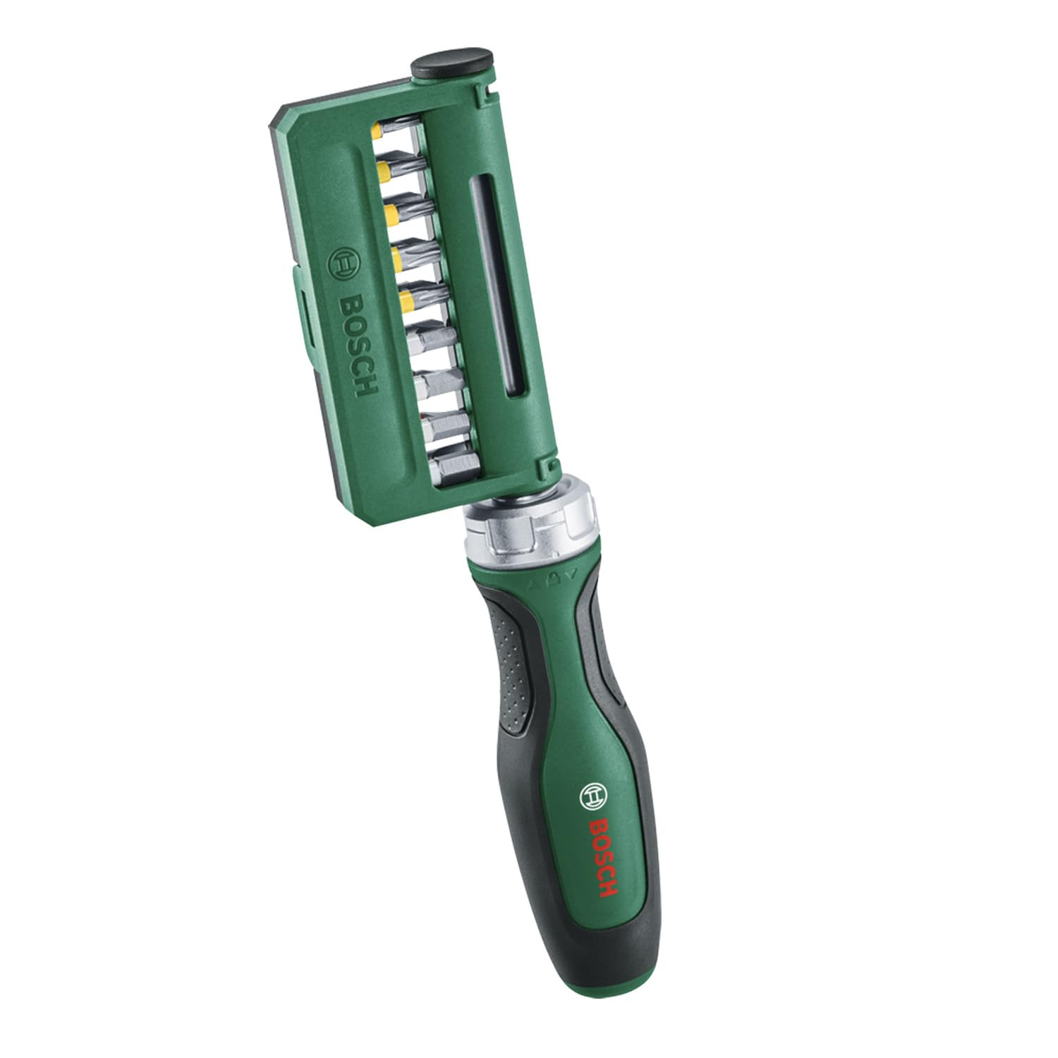 Bosch set cacciavite a cricchetto 19 pezzi con 18 bit S2