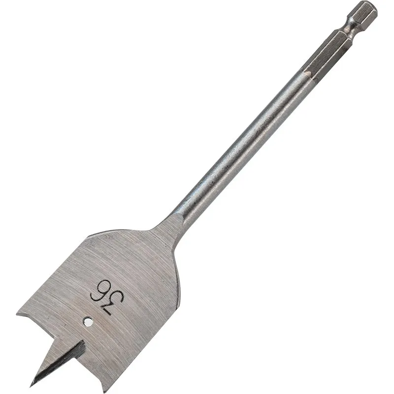 Bormann punta piatta legno 36mm attacco 1/4"