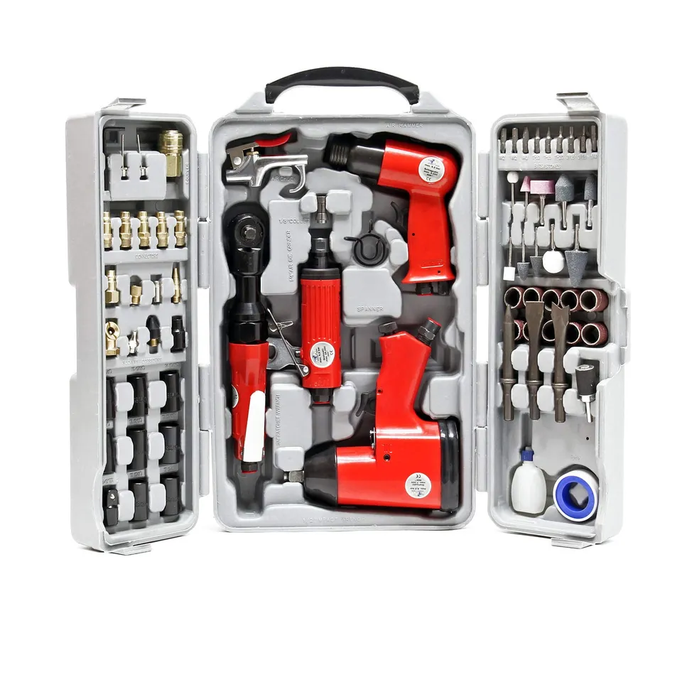 Wiltec kit utensili pneumatici compressore 71 pezzi