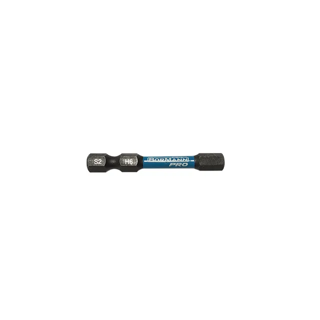 Bormann X-Pro inserti esagonali H6x50mm 2pz S2