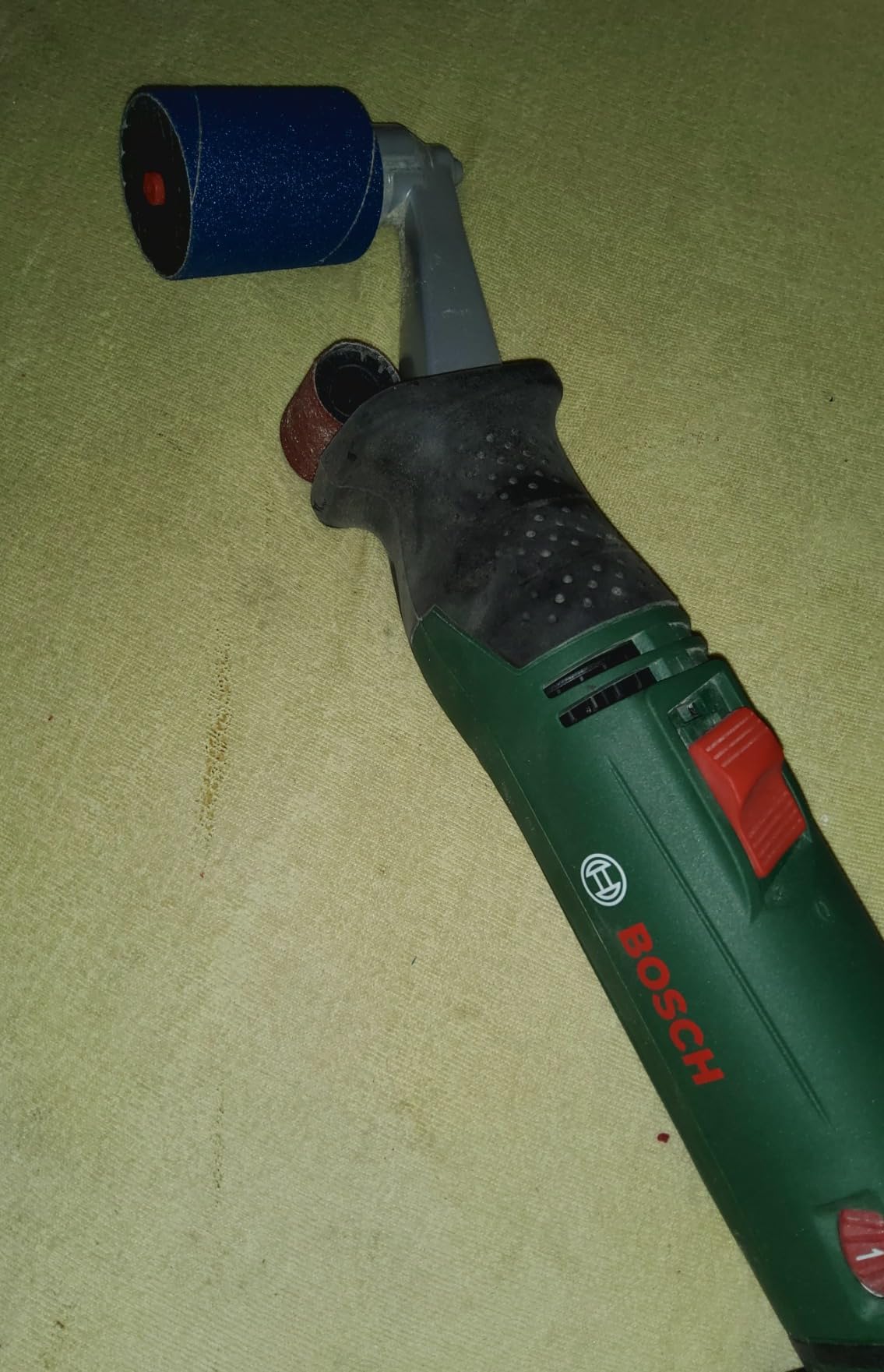 Bosch PRR 250 ES bussola abrasiva 60 mm grana 80