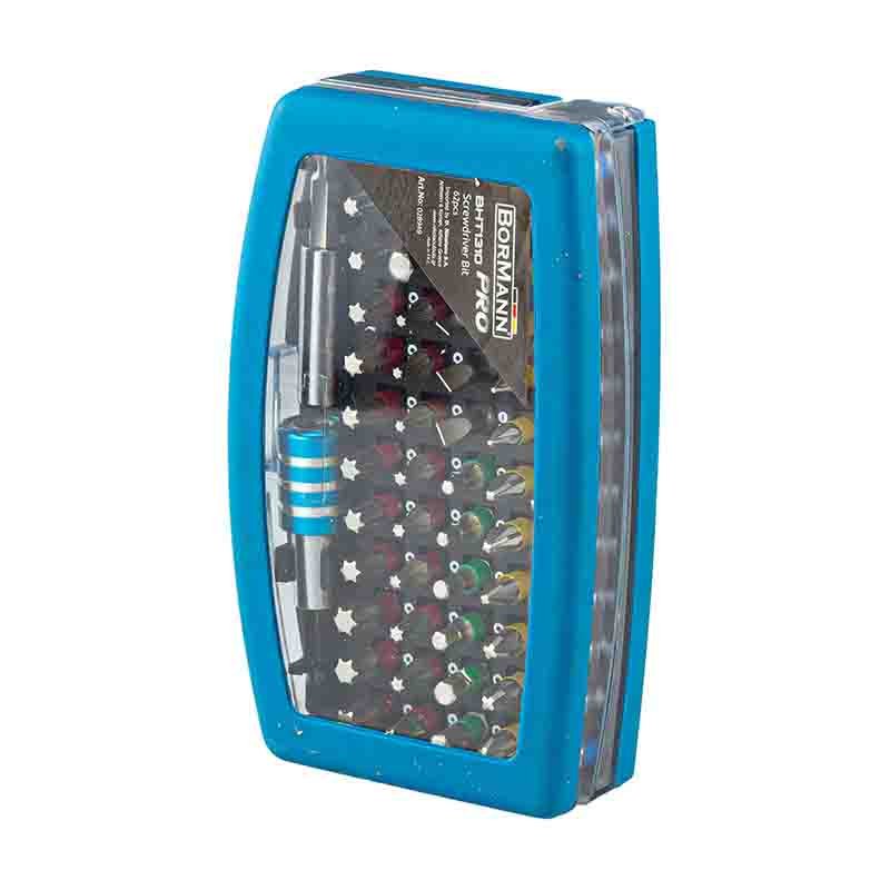 Bormann Pro BHT1310 Set Inserti 62pz con Adattatori