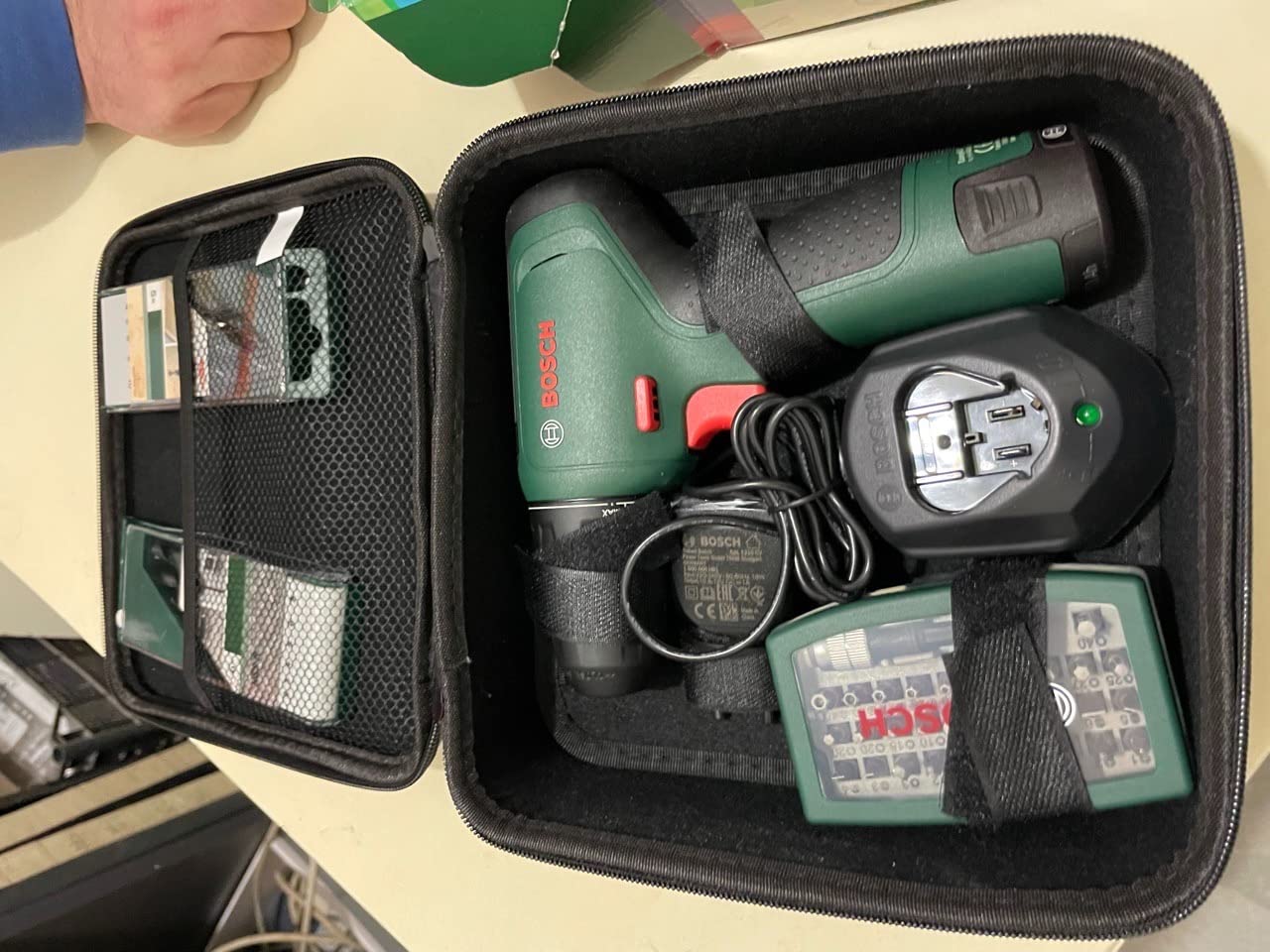 Bosch EasyDrill 1200 trapano avvitatore 12V set premium 1 batteria