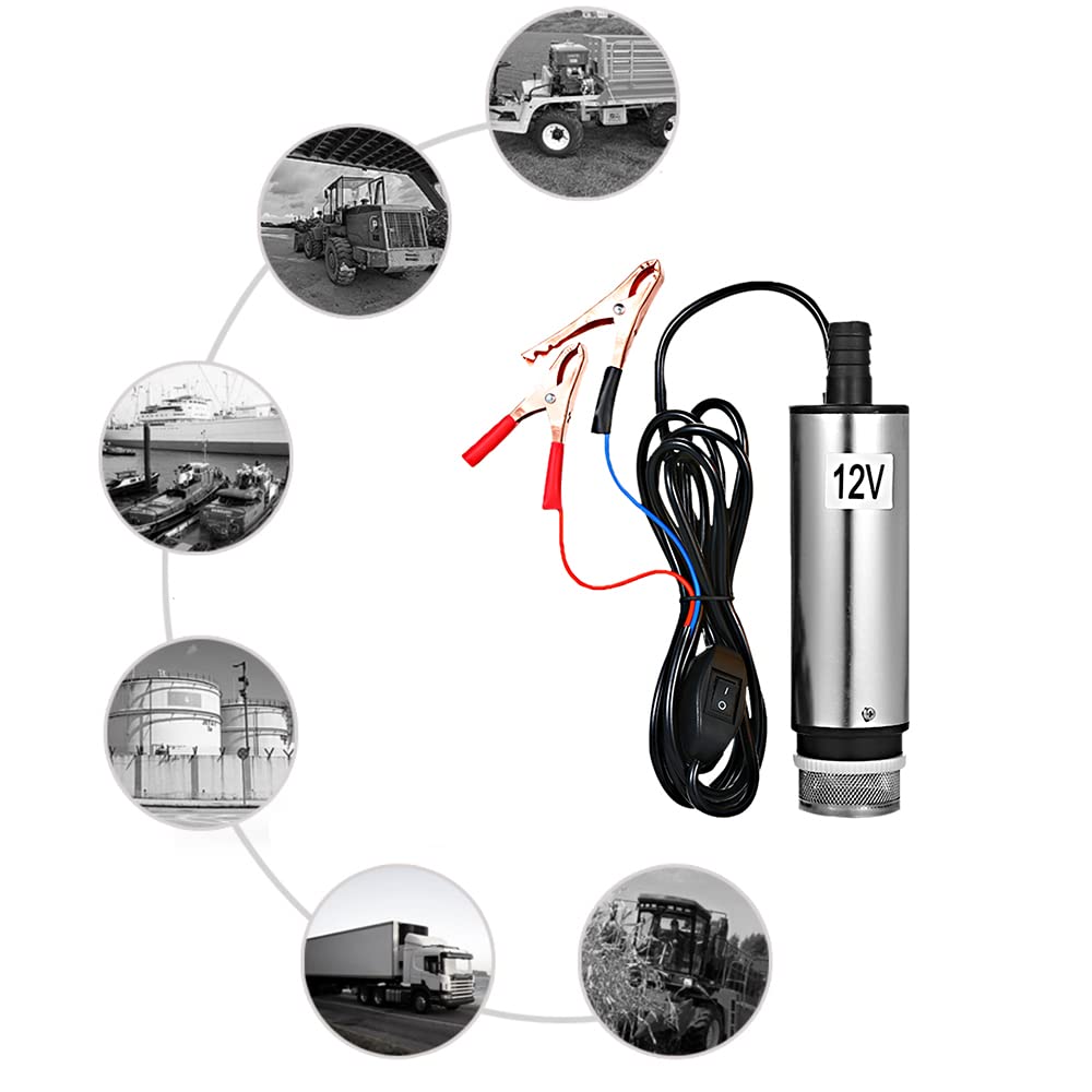 Weytoll Pompa Sommersa 12V 51mm 30 L/min