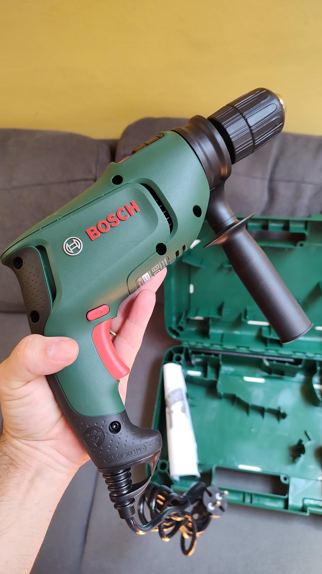 Bosch EasyImpact 600 trapano percussione 600W valigetta
