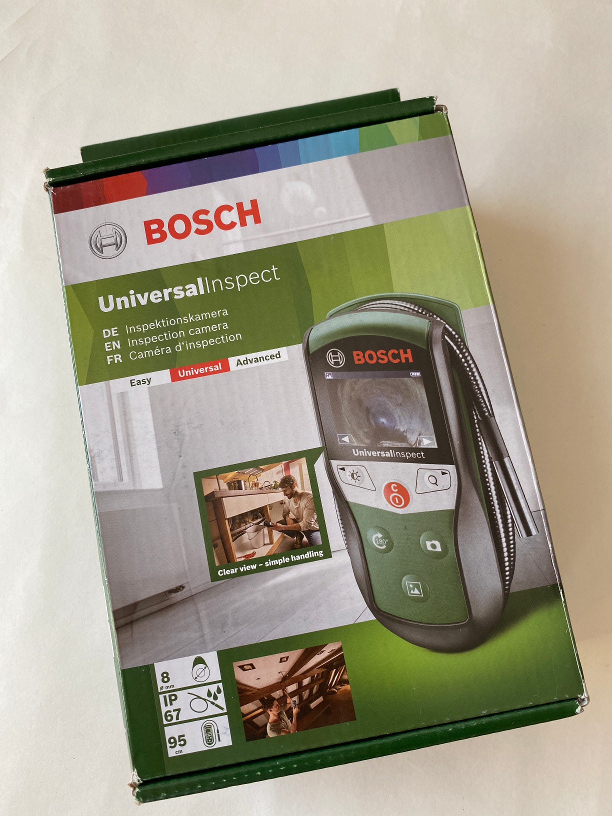 Bosch Universal UniversalInspect Telecamera Ispezione Nuovo IP67