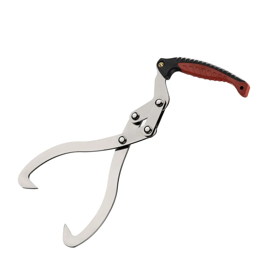 Wiltec Pinze per Legna 44 cm Acciaio fino a 100 kg Ø 30 cm