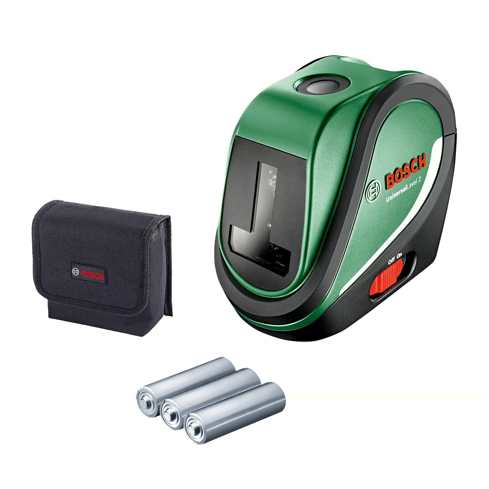 Bosch UniversalLevel 2 livella laser verde + treppiede