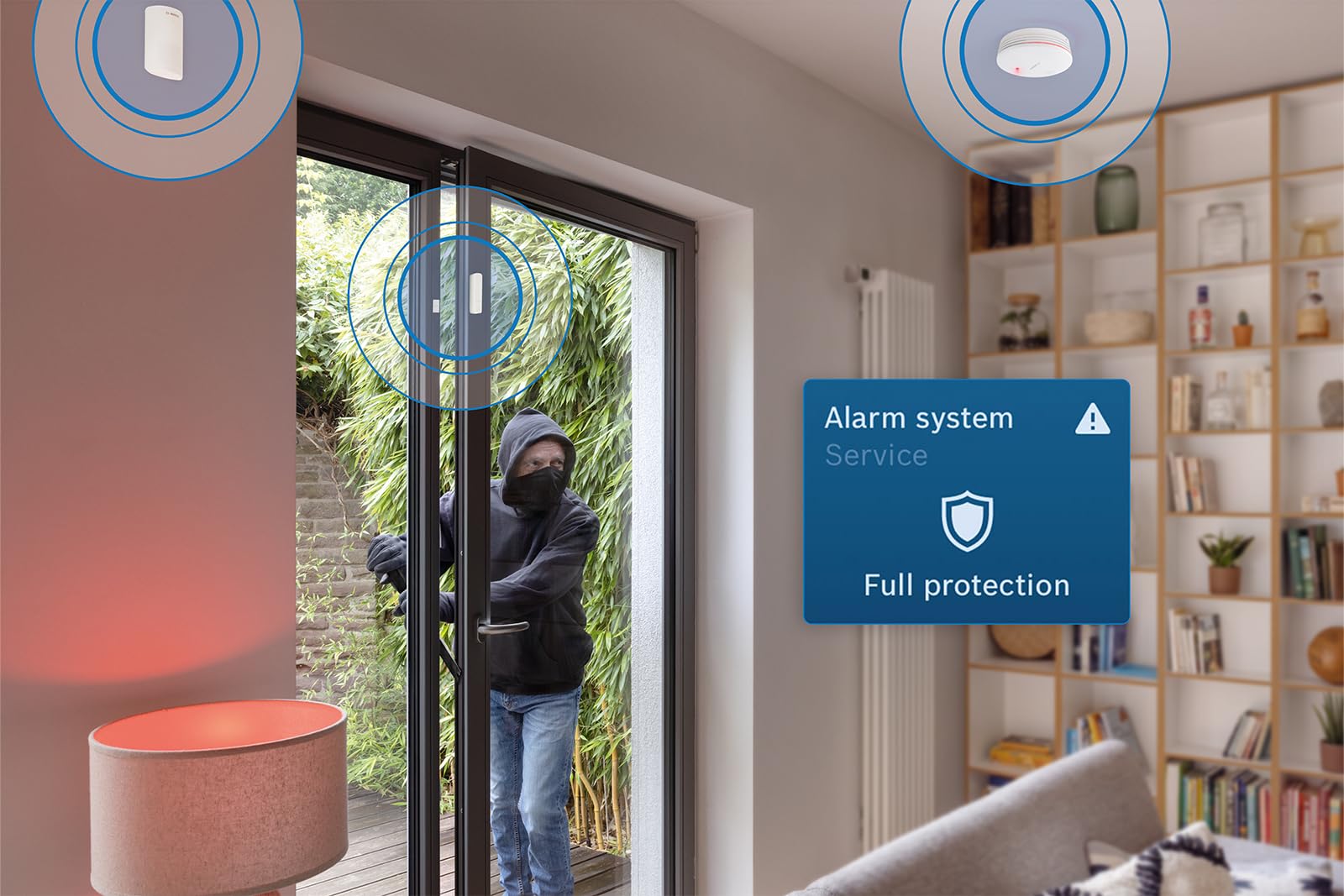 Bosch Smart Home Sistema Allarme Senza Fili Alexa Google