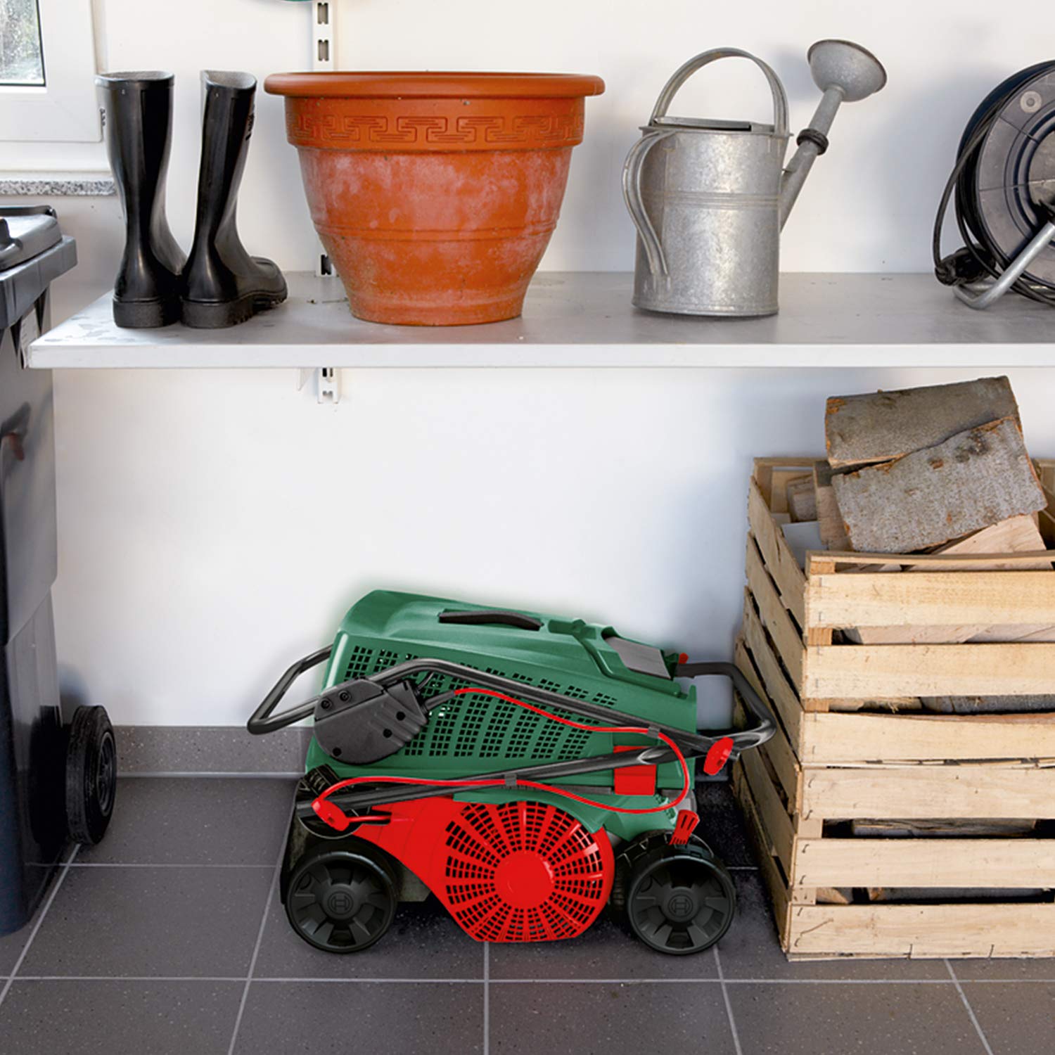 Bosch UniversalRake 900 Arieggiatore Prato Elettrico 50 L