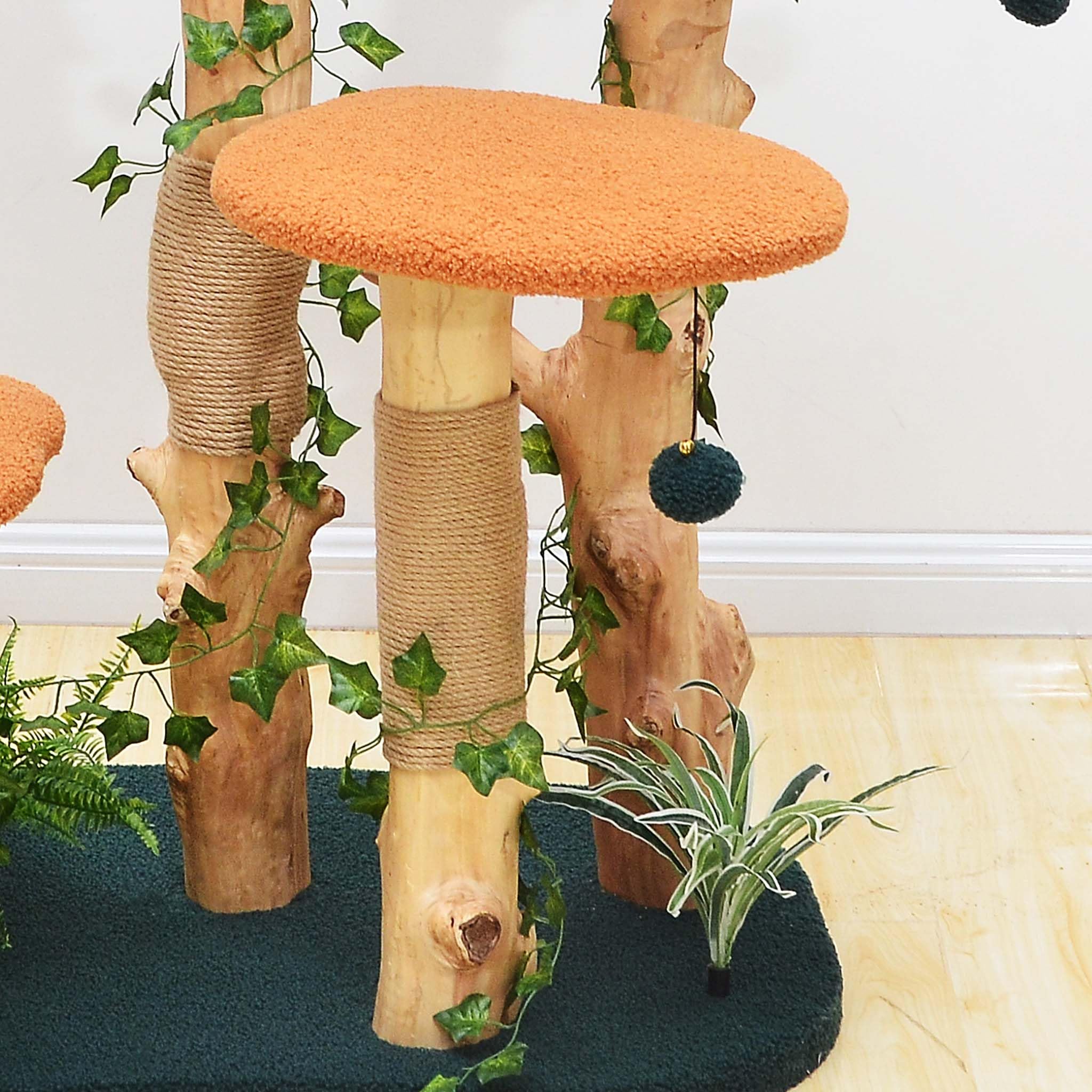 Fudajo Albero Tiragraffi 135 cm Taglia M Effetto Pianta
