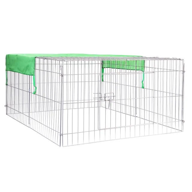 Wiltec Recinto Piccoli Animali 144x116x58 cm con Telo