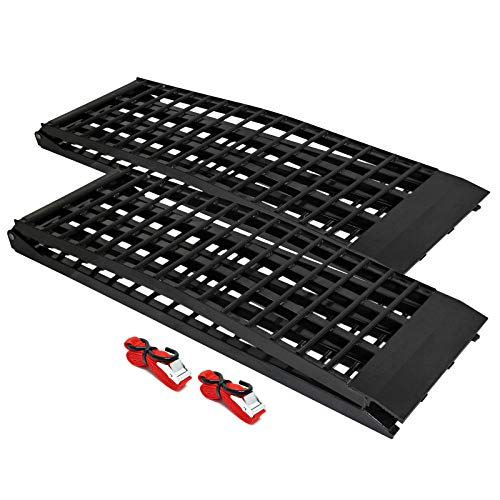 Wiltec Rampe carico pieghevoli alluminio 274 cm 680 kg 2 pz