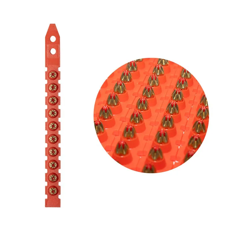 Bormann cariche sparachiodi rosse 6,8x11mm alta resistenza