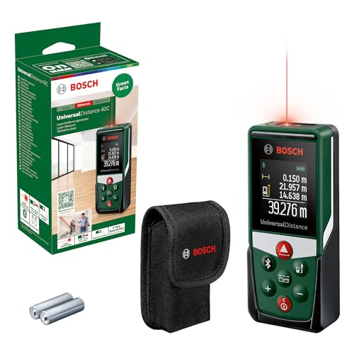 Bosch UniversalDistance 40C Distanziometro Laser 40 m Bluetooth