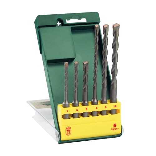 Bosch 2607019447 set 6 punte SDS-Plus calcestruzzo 5-10 mm