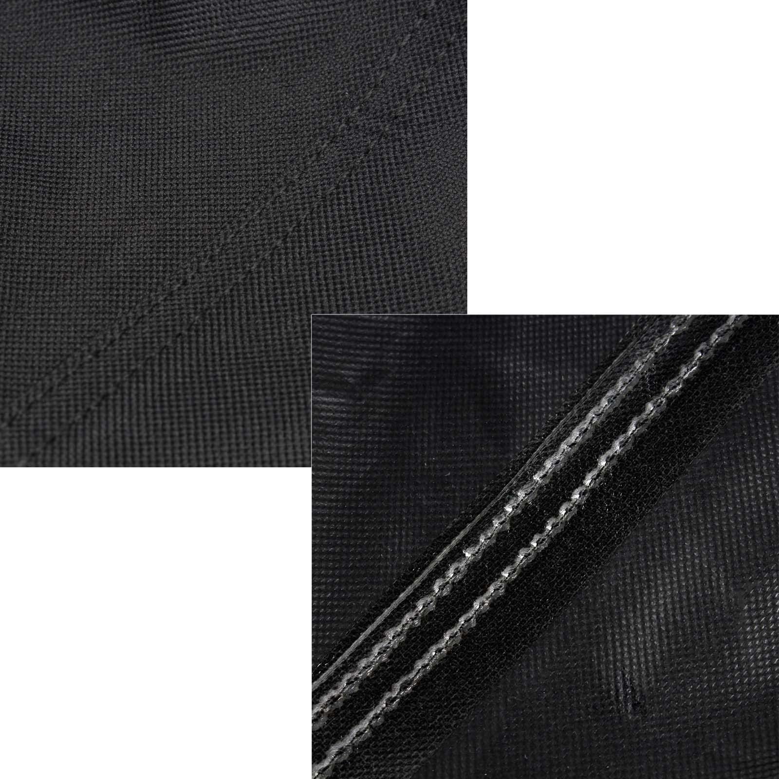 Wiltec Toboli telo copri barbecue 132x66x109 cm PVC nero