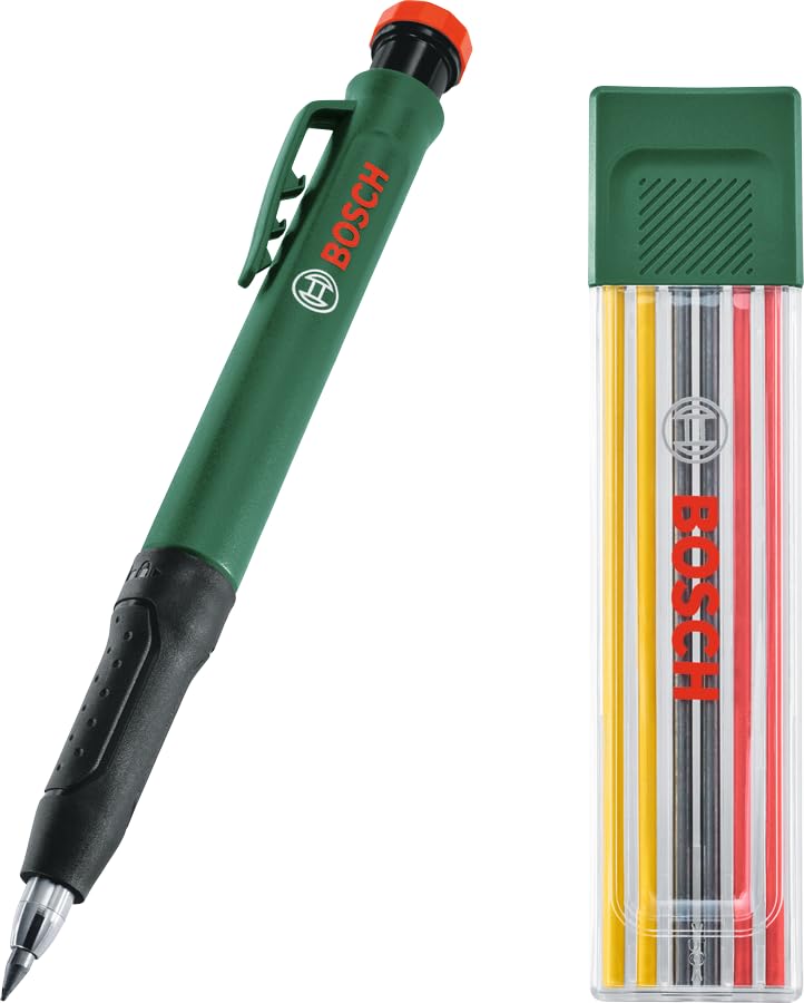 Bosch Set Matite per Fori Profondi 7 Pezzi in Grafite